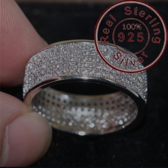 Sparkling Sliver Band - Picture 7 of 7